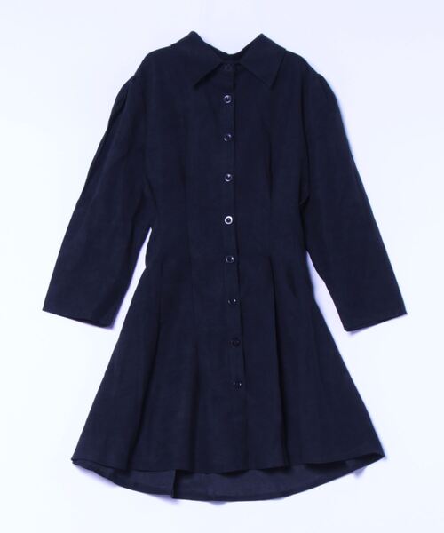 セール】Aラインシャツワンピース（シャツワンピース）｜Achic
