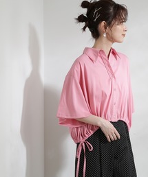 N.（N. Natural Beauty Basic） | ◆サイドリボンドロストブラウス(シャツ/ブラウス)