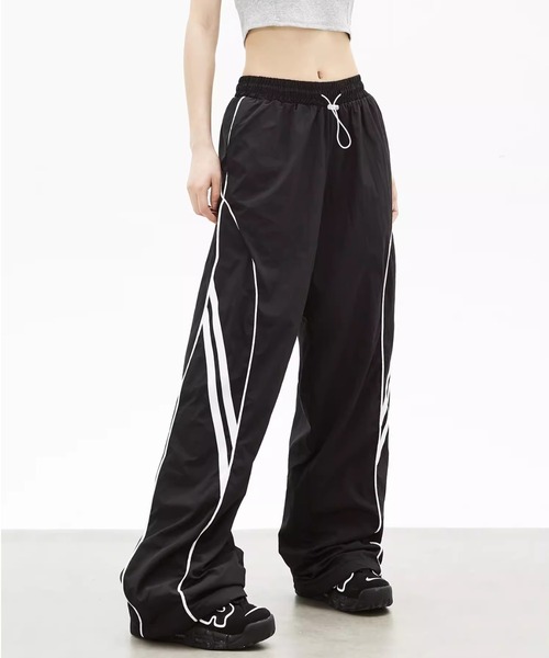 セール】パイピングラインナイロントラックパンツ（その他パンツ