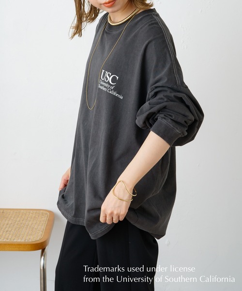 Omekashi(オメカシ)の「【GOOD ROCK SPEED】USCプリントロングTシャツ(Tシャツ/カットソー・レディース・ブラック・FREE)」の10枚目の写真