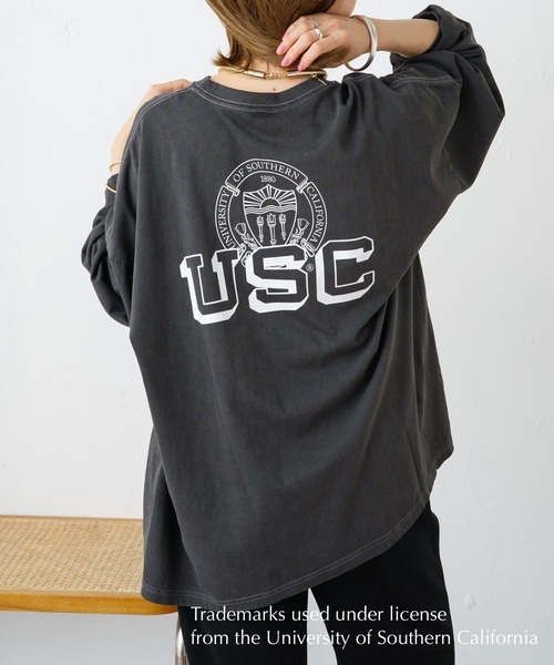 Omekashi(オメカシ)の「【GOOD ROCK SPEED】USCプリントロングTシャツ(Tシャツ/カットソー・レディース・ブラック・FREE)」の13枚目の写真