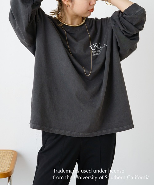 Omekashi(オメカシ)の「【GOOD ROCK SPEED】USCプリントロングTシャツ(Tシャツ/カットソー・レディース・ブラック・FREE)」の5枚目の写真