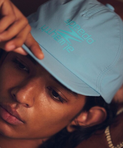 【BEAMS】//speedo×BEAMS×ALWAYTH コラボキャップ Speedo（スピード）の「Speedo × ALWAYTH × BEAMS / CAP