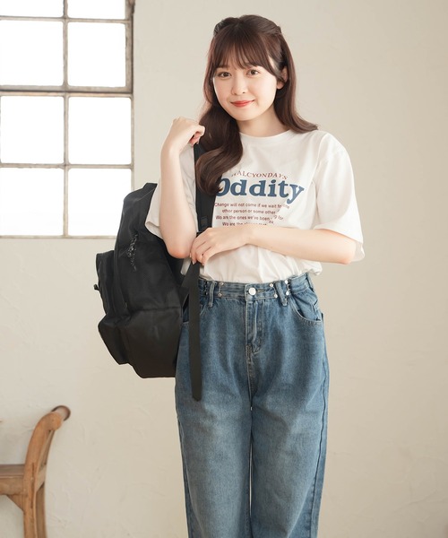 Cham.(チャム)の「OddtiyプリントTシャツ(Tシャツ/カットソー・レディース・オフホワイト・F)」の8枚目の写真