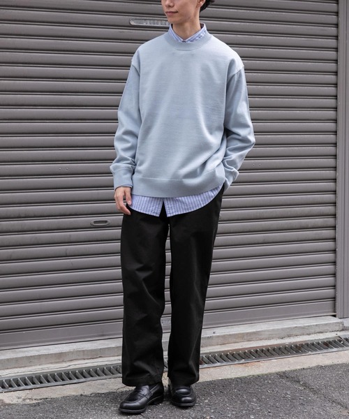 FORK&SPOON(フォークアンドスプーン)の「FORK&SPOON ワンタックチノパンツ(チノパンツ・メンズ・スミクロ/アイボリー・4/5)」の22枚目の写真