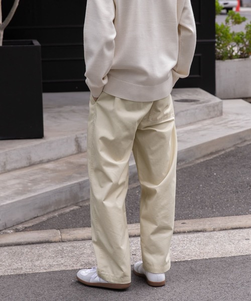 FORK&SPOON(フォークアンドスプーン)の「FORK&SPOON ワンタックチノパンツ(チノパンツ・メンズ・スミクロ/アイボリー・4/5)」の15枚目の写真