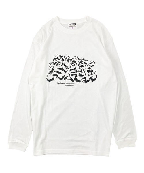 セール】矢印グラフィティ 長袖Tシャツ（Tシャツ/カットソー）｜DOUBLE