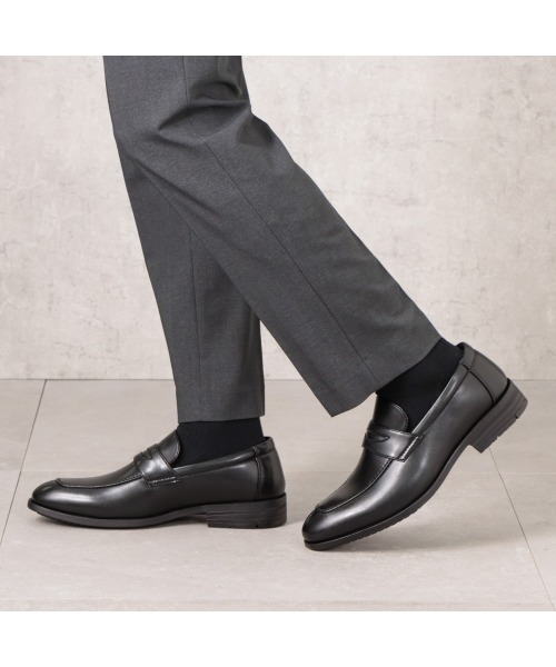 CEDAR CREST(セダークレスト )の「【CEDAR CREST】軽量コインローファービジネス(ローファー・メンズ・ブラック・26.5cm/25.0cm/24.5cm/27.5cm/28.0cm/27.0cm/25.5cm/26.0cm)」の6枚目の写真