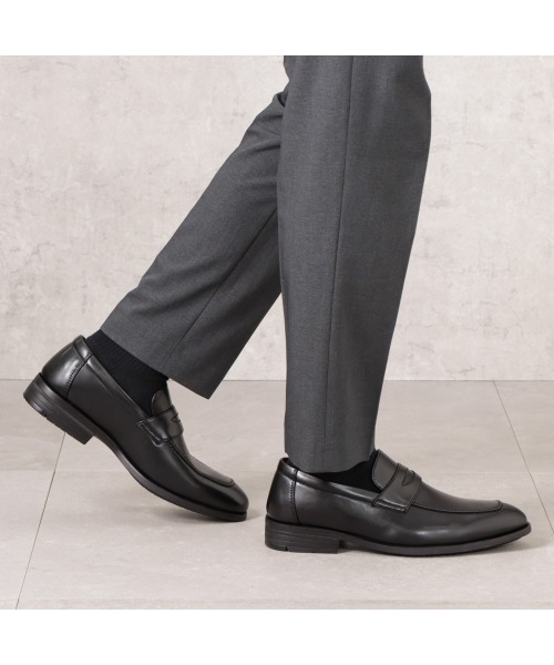 CEDAR CREST(セダークレスト )の「【CEDAR CREST】軽量コインローファービジネス(ローファー・メンズ・ブラック・26.5cm/25.0cm/24.5cm/27.5cm/28.0cm/27.0cm/25.5cm/26.0cm)」の8枚目の写真