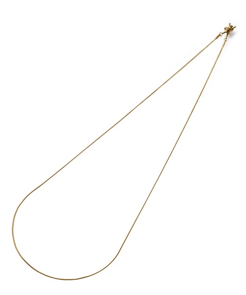 CENE(セネ)の「【CENE】セネ/ノットチェーンロングネックレス(ネックレス・レディース・ゴールド/シルバー・FREE)」の8枚目の写真