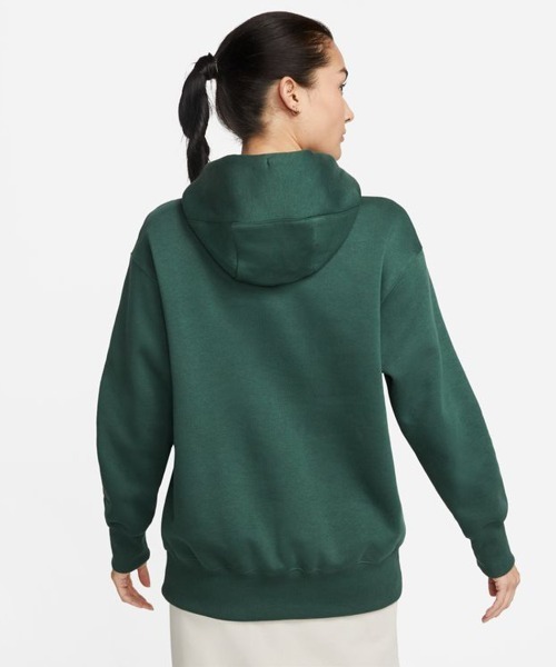 NIKE（ナイキ）の「《NIKEアパレル》WS NSW FLC  L/S ﾌｰﾃﾞｨ（パーカー・レディース・グリーン/ブラック/ホワイト系その他・L/M/XS/S/XL）」の8枚目の写真