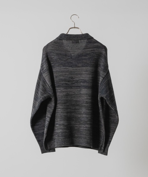 【EDDEN ELLEN】マーブル柄スキッパーニット（ニット/セーター）｜EDDEN ELLEN（エデンエレン）