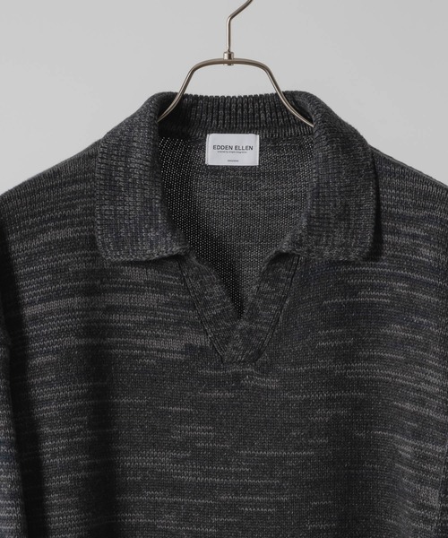 【EDDEN ELLEN】マーブル柄スキッパーニット（ニット/セーター）｜EDDEN ELLEN（エデンエレン）
