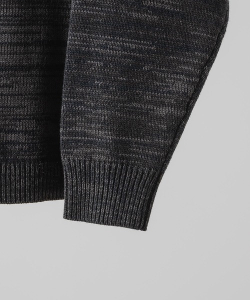 【EDDEN ELLEN】マーブル柄スキッパーニット（ニット/セーター）｜EDDEN ELLEN（エデンエレン）