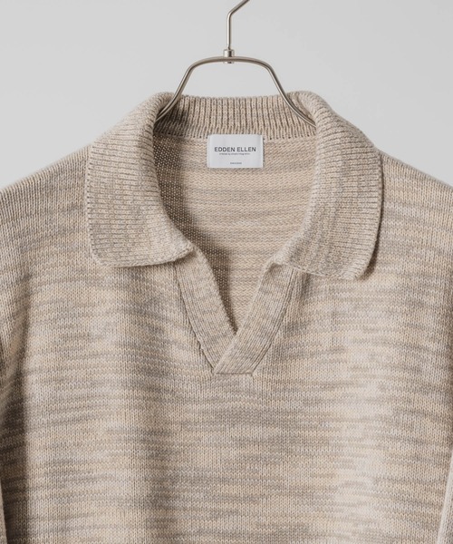 【EDDEN ELLEN】マーブル柄スキッパーニット（ニット/セーター）｜EDDEN ELLEN（エデンエレン）