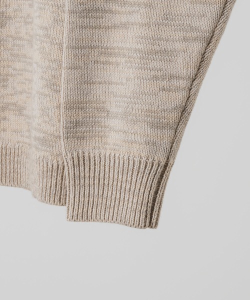 【EDDEN ELLEN】マーブル柄スキッパーニット（ニット/セーター）｜EDDEN ELLEN（エデンエレン）