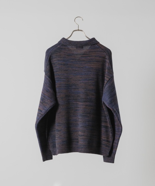 【EDDEN ELLEN】マーブル柄スキッパーニット（ニット/セーター）｜EDDEN ELLEN（エデンエレン）