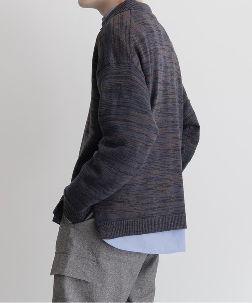 【EDDEN ELLEN】マーブル柄スキッパーニット（ニット/セーター）｜EDDEN ELLEN（エデンエレン）