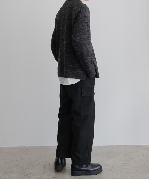 【EDDEN ELLEN】マーブル柄スキッパーニット（ニット/セーター）｜EDDEN ELLEN（エデンエレン）