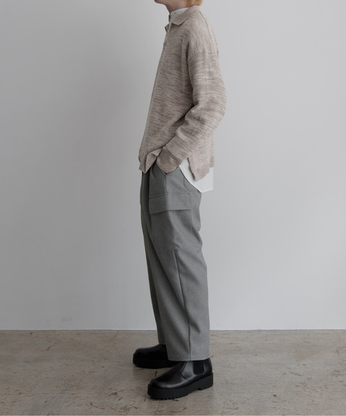 【EDDEN ELLEN】マーブル柄スキッパーニット（ニット/セーター）｜EDDEN ELLEN（エデンエレン）