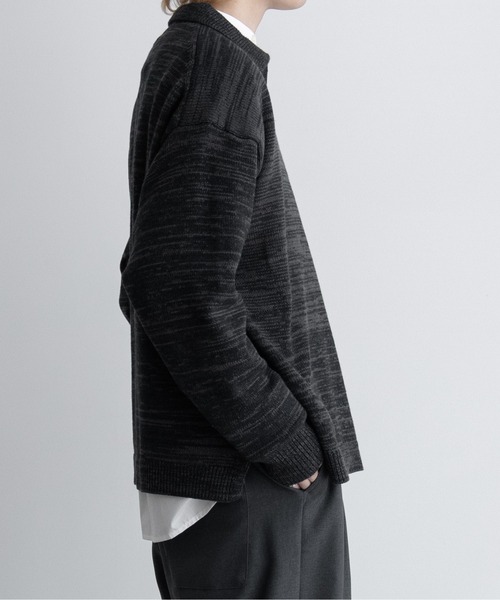 【EDDEN ELLEN】マーブル柄スキッパーニット（ニット/セーター）｜EDDEN ELLEN（エデンエレン）