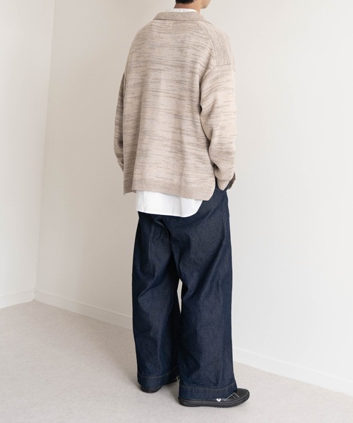 【EDDEN ELLEN】マーブル柄スキッパーニット（ニット/セーター）｜EDDEN ELLEN（エデンエレン）