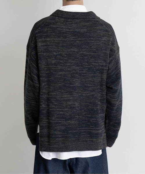 【EDDEN ELLEN】マーブル柄スキッパーニット（ニット/セーター）｜EDDEN ELLEN（エデンエレン）