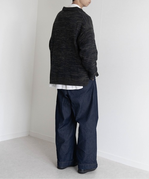 【EDDEN ELLEN】マーブル柄スキッパーニット（ニット/セーター）｜EDDEN ELLEN（エデンエレン）