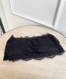 LIPSERVICE | カップインレースブラトップ(チューブトップ)