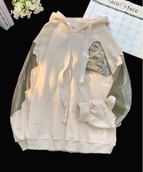 ROOPTOKYO（ループトウキョウ）の「▲BONE DESIGN HOODIE/ボーンデザインフーディ― パーカー（パーカー・メンズ・ホワイト/ブラック・L/XL）」の16枚目の写真