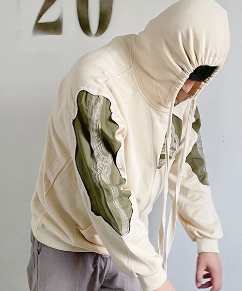 ROOPTOKYO（ループトウキョウ）の「▲BONE DESIGN HOODIE/ボーンデザインフーディ― パーカー（パーカー・メンズ・ホワイト/ブラック・L/XL）」の18枚目の写真