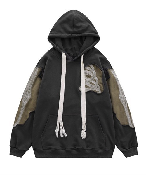 ROOPTOKYO（ループトウキョウ）の「▲BONE DESIGN HOODIE/ボーンデザインフーディ― パーカー（パーカー・メンズ・ホワイト/ブラック・L/XL）」の17枚目の写真