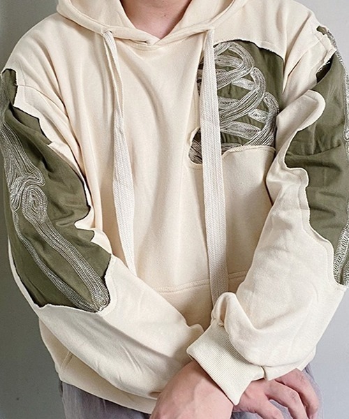 ROOPTOKYO（ループトウキョウ）の「▲BONE DESIGN HOODIE/ボーンデザインフーディ― パーカー（パーカー・メンズ・ホワイト/ブラック・L/XL）」の19枚目の写真