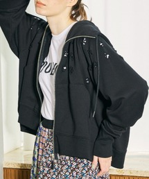 OPULENCE（オーピュレンス）の「裏毛ジップアップフーディー（パーカー）」