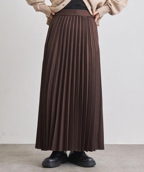 coen（コーエン）の「ウールライクプリーツスカート（スカート・レディース・ダークグレー/モカ/ブラック・L/M）」の19枚目の写真
