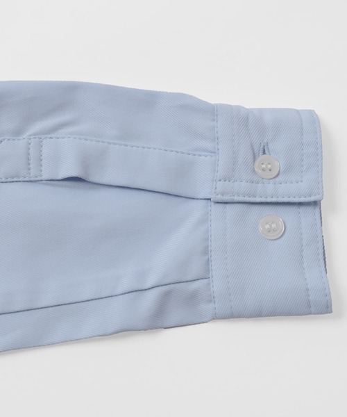 GLAZOS（グラソス）の「【大人向けサイズあり】カルゼ・ドレスシャツ（シャツ/ブラウス・キッズ・サックスブルー/ホワイト・150cm/160cm/170cm/140cm）」の7枚目の写真