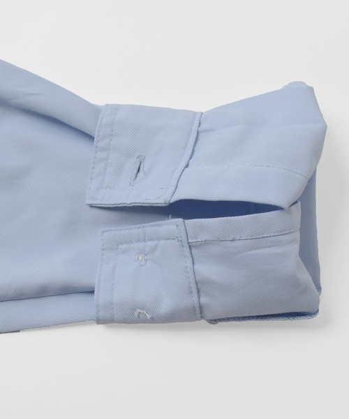 GLAZOS（グラソス）の「【大人向けサイズあり】カルゼ・ドレスシャツ（シャツ/ブラウス・キッズ・サックスブルー/ホワイト・150cm/160cm/170cm/140cm）」の8枚目の写真