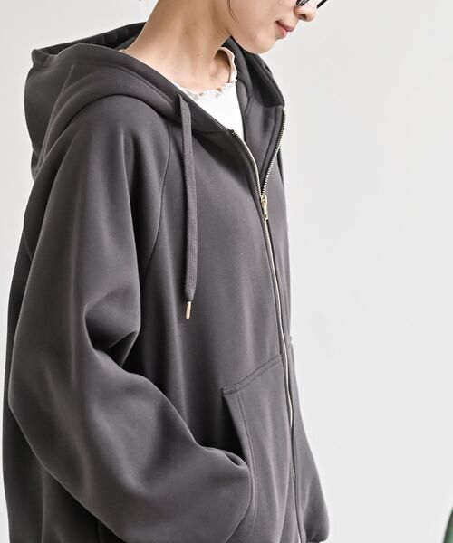 裏起毛ビッグシルエットジップパーカー（パーカー）｜rps（アール