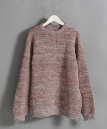 Revo. ミックスカラー エアリー ルーズニット プルオーバー