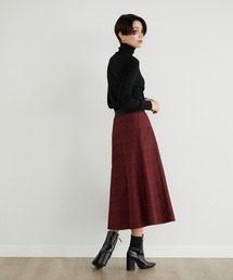 INED（イネド）の「ヘリンボーンジャガードスカート（スカート）」 - WEAR 