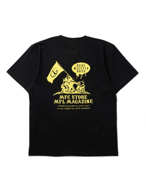 MFC STORE（エムエフシーストア）の「MFL x MFC STORE PEACE FLAG S/S TEE（Tシャツ/カットソー・メンズ・ホワイト/ブラック・L/M/XXL/XL/S）」の13枚目の写真
