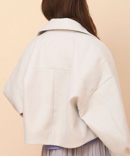 rps(アールピーエス)の「フェイクウールショートコート(その他アウター・レディース・ブラック/アイボリー/ブラウン系その他・フリー)」の13枚目の写真