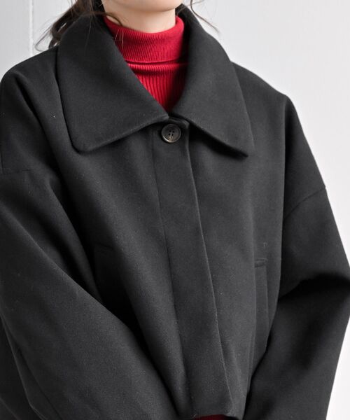 rps(アールピーエス)の「フェイクウールショートコート(その他アウター・レディース・ブラック/アイボリー/ブラウン系その他・フリー)」の18枚目の写真