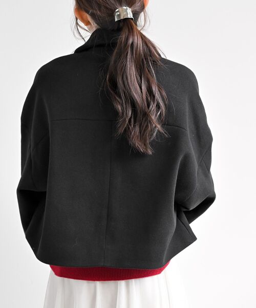 rps(アールピーエス)の「フェイクウールショートコート(その他アウター・レディース・ブラック/アイボリー/ブラウン系その他・フリー)」の20枚目の写真