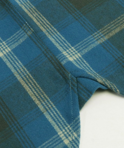 TOKYO SHIRTS（トウキョウシャツ）の「ヘビーウェイトネル長袖シャツ（シャツ/ブラウス・メンズ・ブルー・LL/M/L）」の3枚目の写真