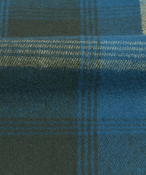TOKYO SHIRTS（トウキョウシャツ）の「ヘビーウェイトネル長袖シャツ（シャツ/ブラウス・メンズ・ブルー・LL/M/L）」の5枚目の写真
