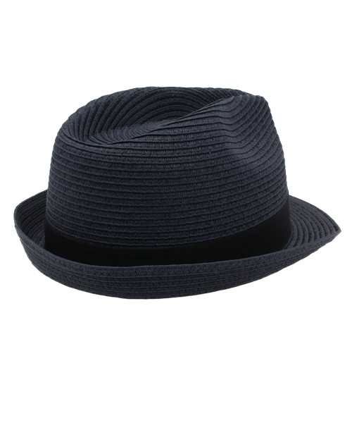 SOFFITTO（ソフィット）の「Soffitto /  プレーンペーパーブレード中折れハット（ハット・レディース・ブラウン/ナチュラル/ネイビー・FREE）」の10枚目の写真