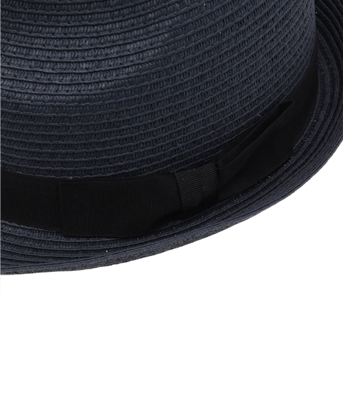 SOFFITTO（ソフィット）の「Soffitto /  プレーンペーパーブレード中折れハット（ハット・レディース・ブラウン/ナチュラル/ネイビー・FREE）」の9枚目の写真