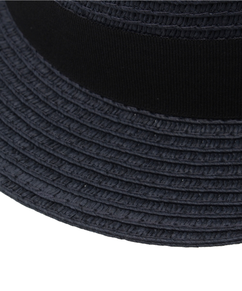 SOFFITTO（ソフィット）の「Soffitto /  プレーンペーパーブレード中折れハット（ハット・レディース・ブラウン/ナチュラル/ネイビー・FREE）」の8枚目の写真