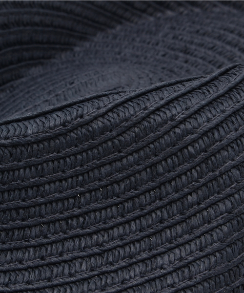 SOFFITTO（ソフィット）の「Soffitto /  プレーンペーパーブレード中折れハット（ハット・レディース・ブラウン/ナチュラル/ネイビー・FREE）」の6枚目の写真